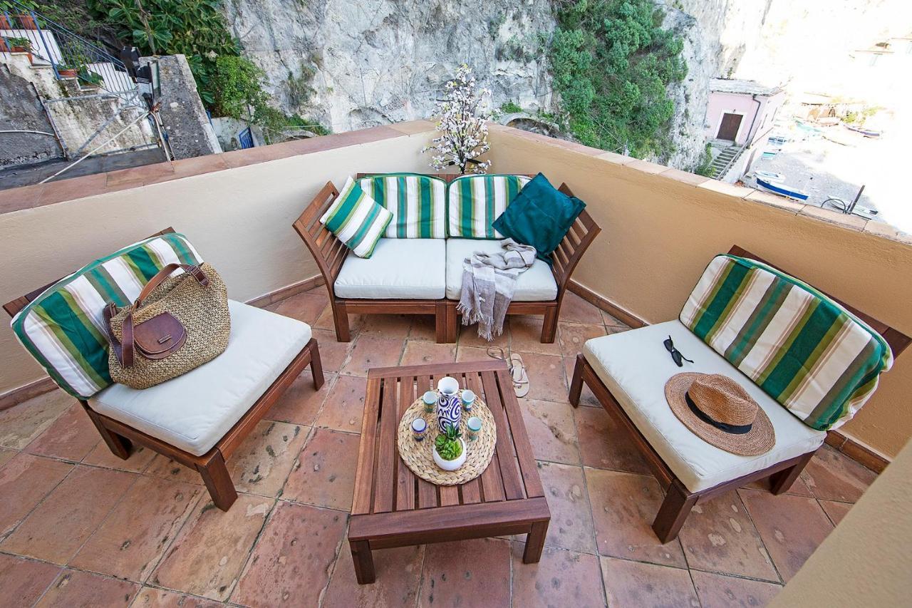 Vila Borgo Di Conca Dei Marini Exteriér fotografie